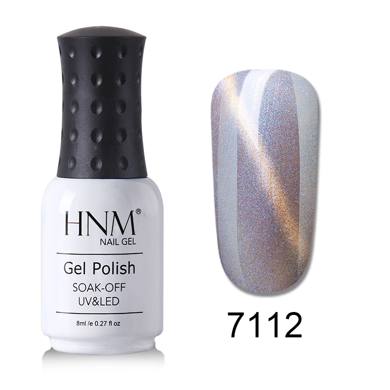 HNM Гель-лак 8 мл тиснение Краска Лак для ногтей Vernis a Ongle Nail Art Nagellak Lucky лак Гибридный лак краска геллак чернила - Цвет: 7112