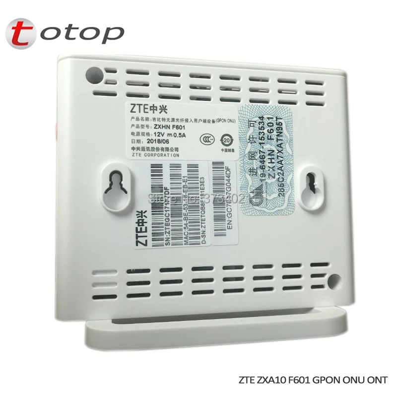 zte ZXHN F601 GPON терминал ONT оптический ONU с 1GE Ethernet портом той же функции, что и zte F643 F660 gpon onu ont