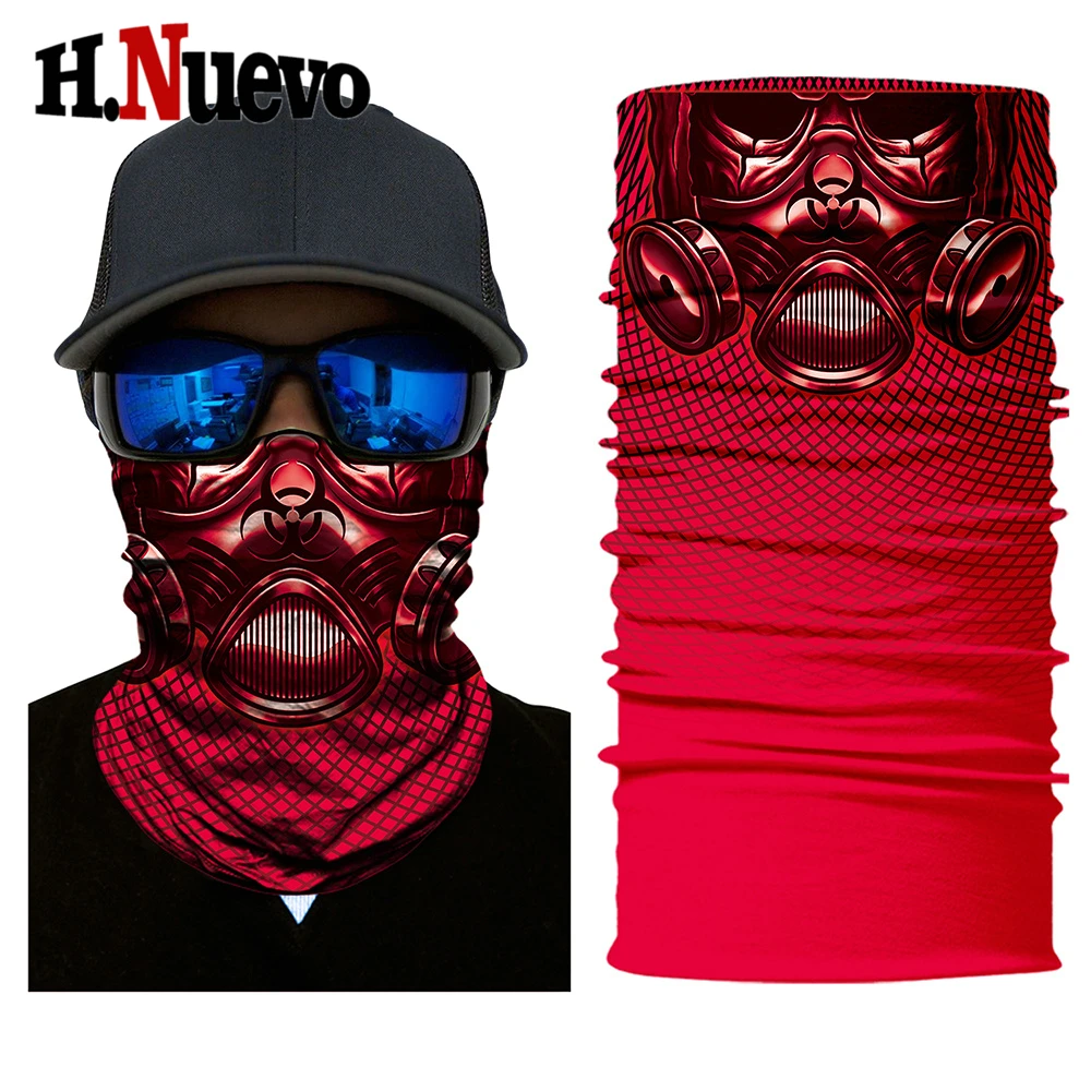 HR040848 for motorcycle skull face mask balaclava winter biker masque bandana