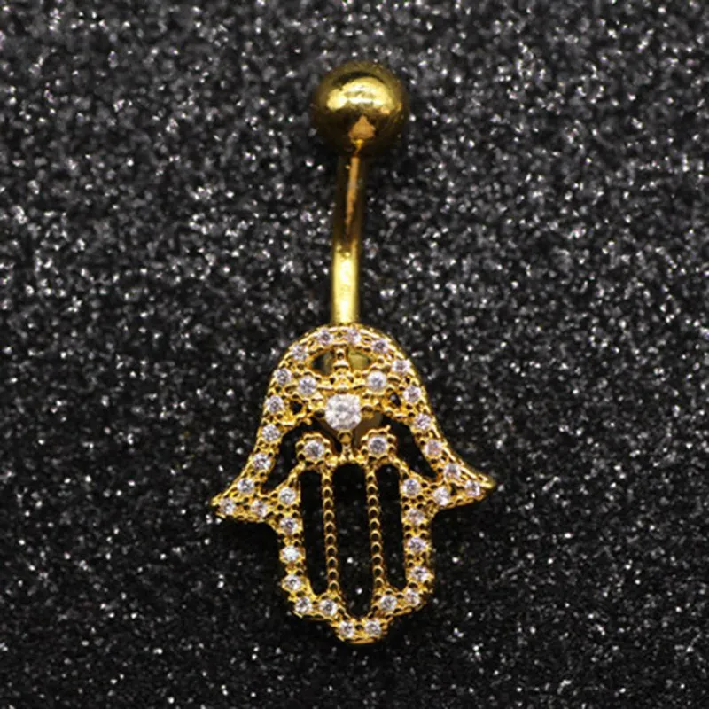 

Crystal Navel Gold Belly Button Ring Navel Piercing Jewelry Woman Navel Belly Button Ring Pircing