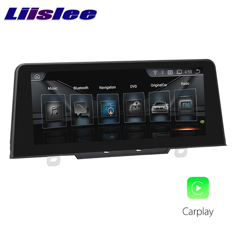 Sale LiisLee Car Multimedia GPS Audio Hi-Fi Radio Stereo For BMW 1 Series M1 F52 2017 2018 Original NBT Style Navigation NAVI 4