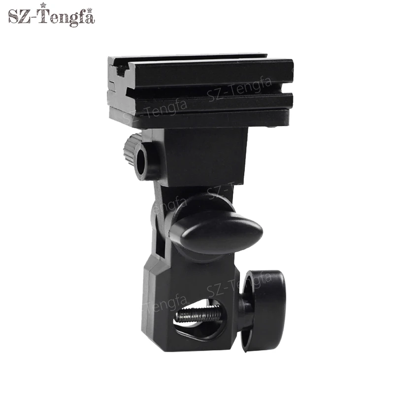 

B Type Universal Mount Flash Hot Shoe Adapter Trigger Umbrella Holder Swivel Light Stand Bracket