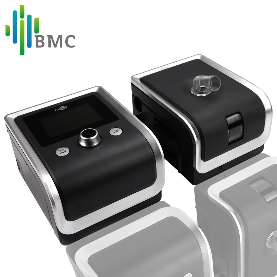 BMC GII BPAP T 30T Electric Bilevel CPAP Machine For Apnea With Fingertip Pulse Oximeter Full
