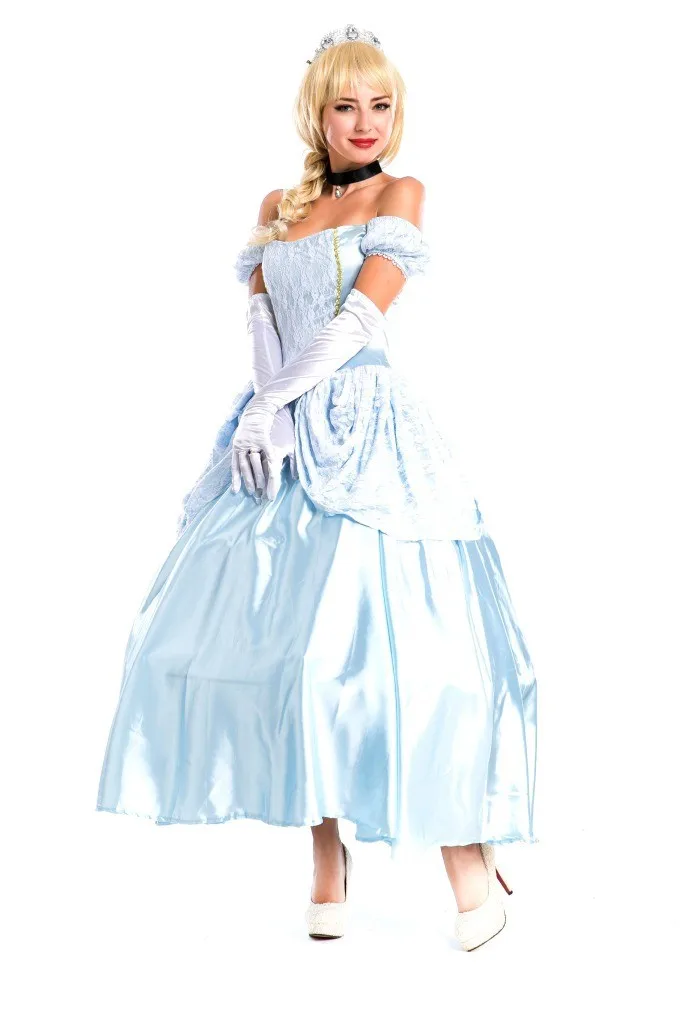 Взрослая Золушка, женское платье принцессы, нарядное платье, нарядное платье для девочек, карнавальный костюм на Хэллоуин
