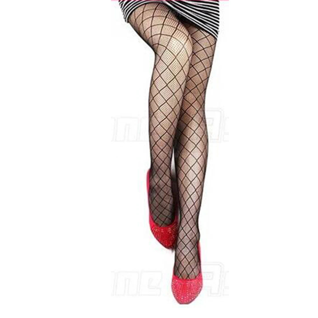 2016 Классические Стиль сексуальные женские ажурные чулки черного цвета жаккардовый узор гетры чулки колготки для Для женщин