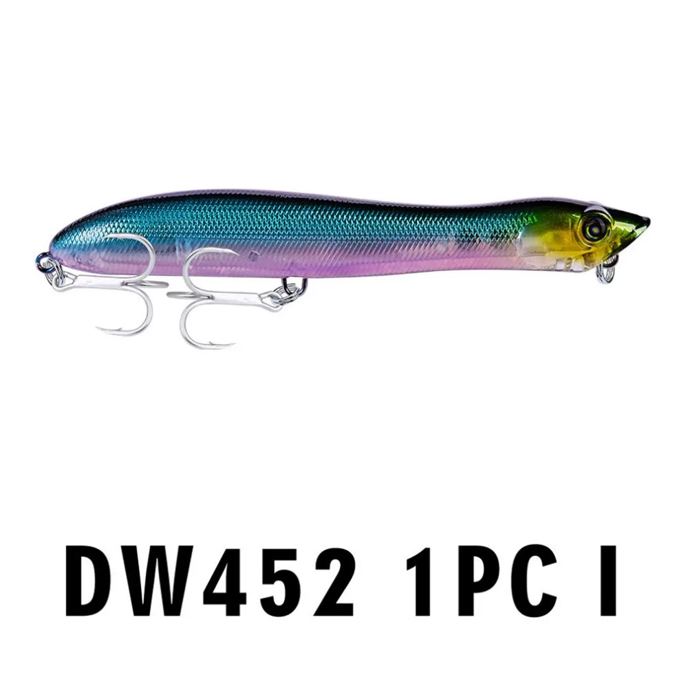 

1PCS 125mm 19 g Fishing Lure Minnow Hard Bait Fishing Tackle Lure Artificial Bait Plastic Accessory Drop Shipping Random Color