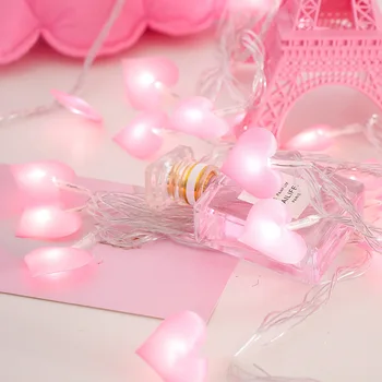 

LBTFA 1M/3M Led Love Fairy String Decorative Lights Battery Operated Wedding New Year Christmas Outdoor Patio Garland Decoration
