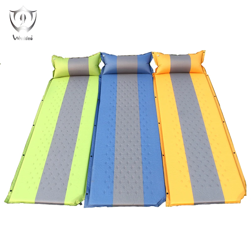 Wnnideo 1 Person Inflatable Splicing Air Mattress Thickened Waterproof