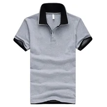 

Short Sleeve Mens Polo Shirt Plus Size Slim Fit Plain Men Solid Polo 5xl Polos Para Hombre Casual Base Tops Streetwear 5P015
