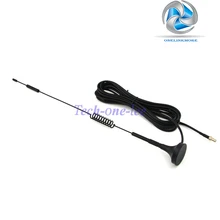 10 шт./лот 4G 7-8 dbi LTE антенна 4g с двойным винтом антенна 698-960 МГц с магнитным основанием TS9 штекер RG174 3 м