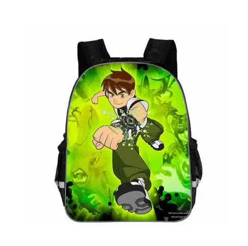 

New Ben 10 Schoolbag Backpacks for Teenager Boys Cartoon Backpack Children Science Fiction Backpacks Mochila Book Bags