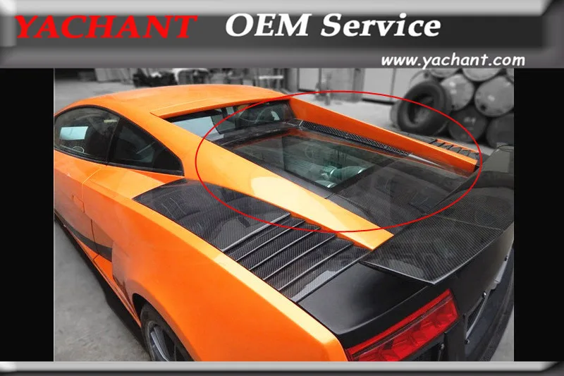 

Car-Styling New Coming Carbon Fiber Rear Hatch Fit For 2003-2014 Gallardo LP550 LP560 LP570 RZ Style Engine Hood Hatch