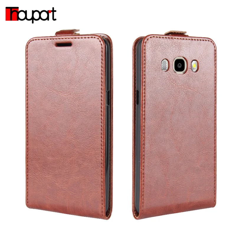 Чехол Thouport для Samsung SM-J510 J5 6 J510FN полностью защитный силиконовый чехол + кожаный Galaxy