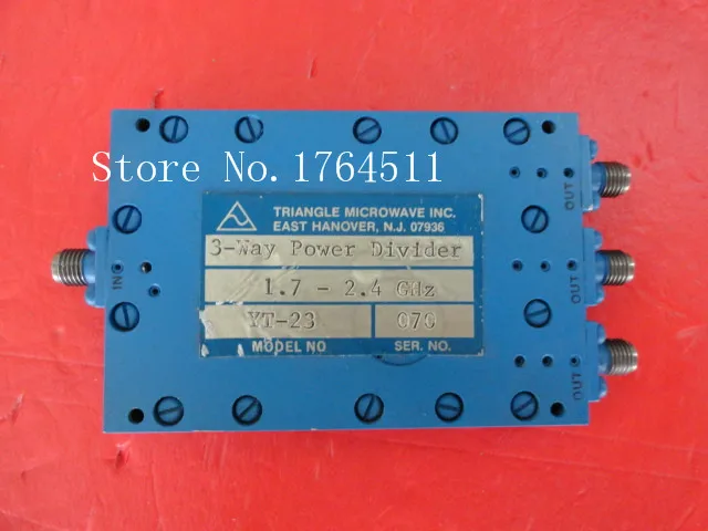 

[BELLA] KDI YT-23 1.7-2.4GHz a three supply power divider SMA