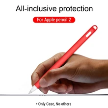 Для Apple Pencil 2-го поколения Силиконовый чехол для Apple Pencil 2 держатель Премиум для iPad Pro 12,9 11 дюймов ручка