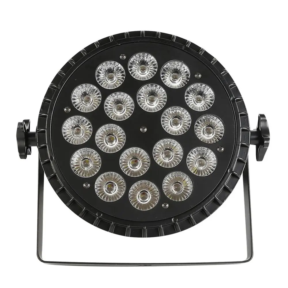4PCS 270W 18LED RGBWA UV 6IN1 Stage Effect Par Lighting DMX512 Strobe Party DJ