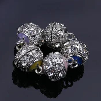 

5pcs/Lot 17 * 12 mm lanterns drip magnetic buckle bracelet necklace fashion jewelry accessories-N7000124
