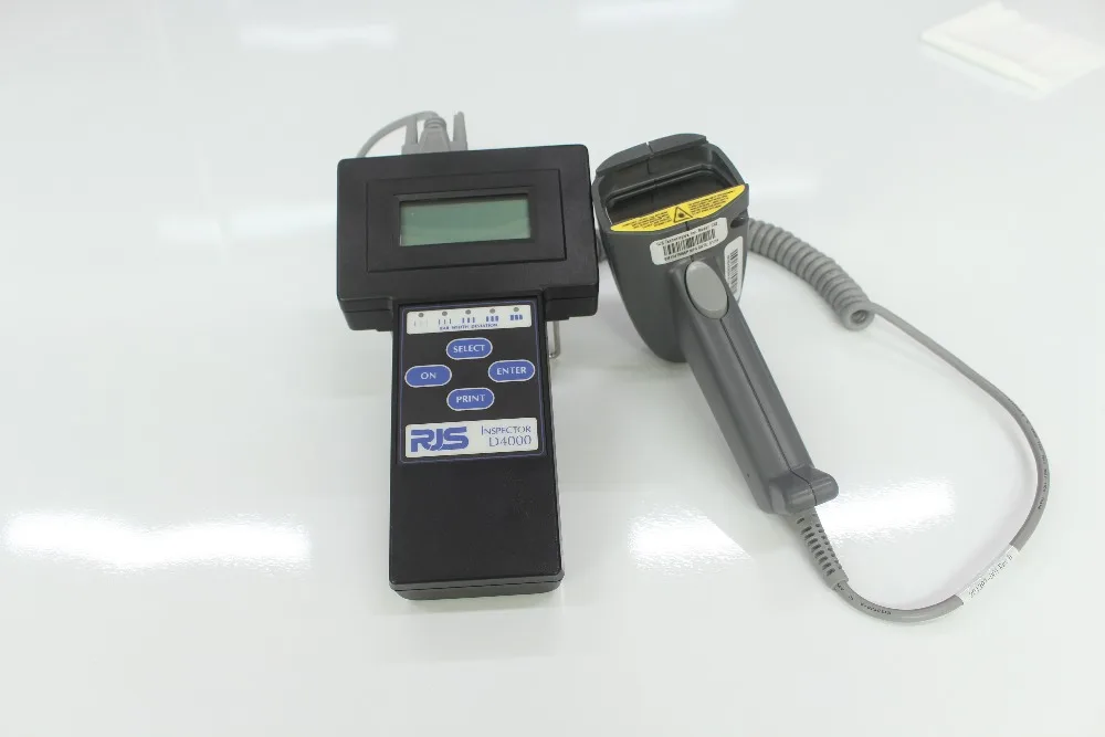 RJS BarCode Verifier Inspector Model D4000L Part 002 7851in Scanners