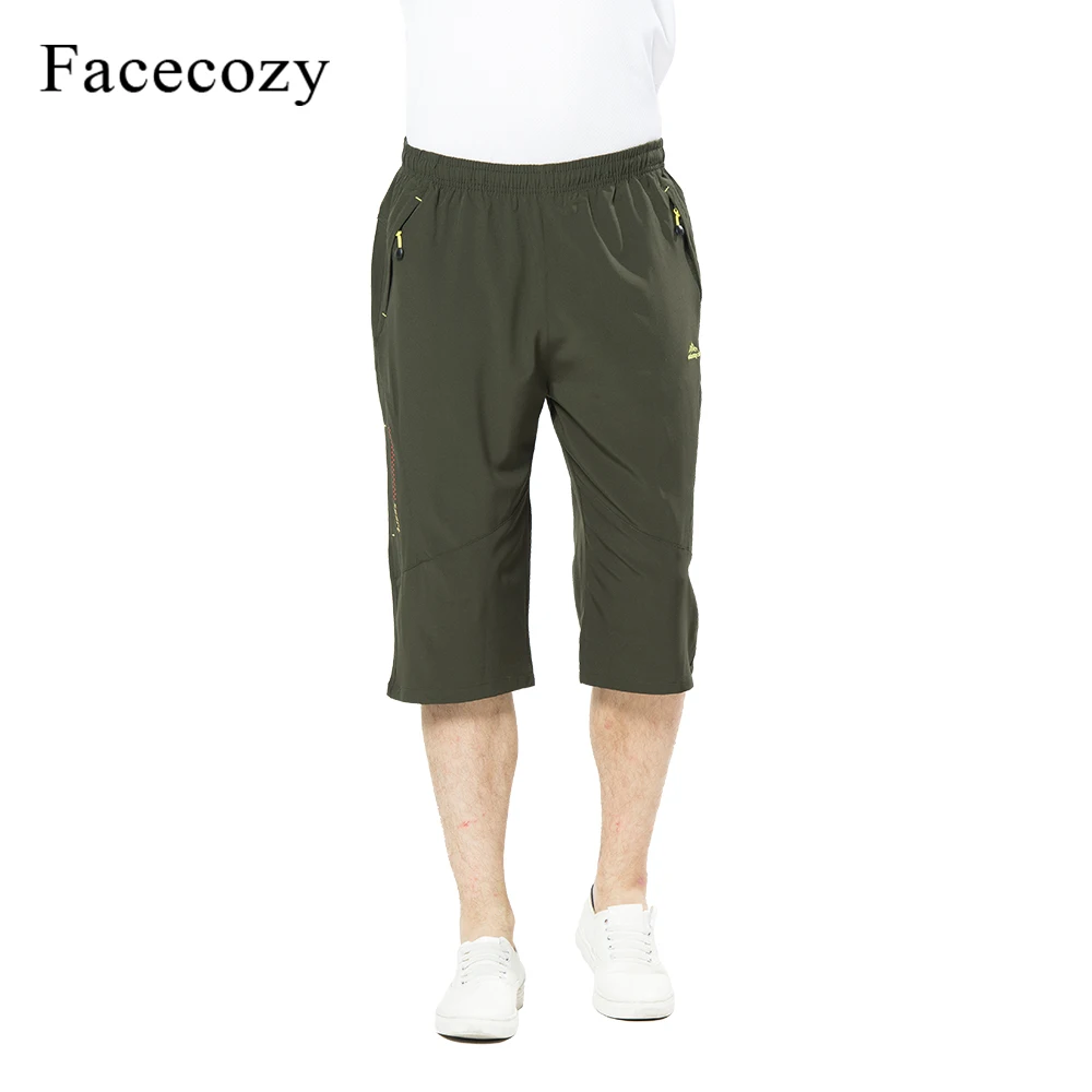 Facecozy 2019 جديد الرجال المشي في الهواء الطلق التخييم السراويل الذكور تنفس الصيف السراويل تشغيل تسلق الرياضة اقتصاص بنطال قصير Facecozy 2019 جديد الرجال المشي في الهواء الطلق التخييم السراويل الذكور تنفس الصيف السراويل تشغيل تسلق الرياضة اقتصاص بنطال قصير