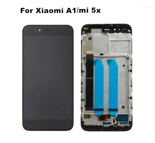 

For 5.5" Xiaomi Mi A1 MiA1 Mi 5X LCD Screen Display+Touch Screen Digitizer For Xiaomi A1 5X LCD Display Frame Replacement