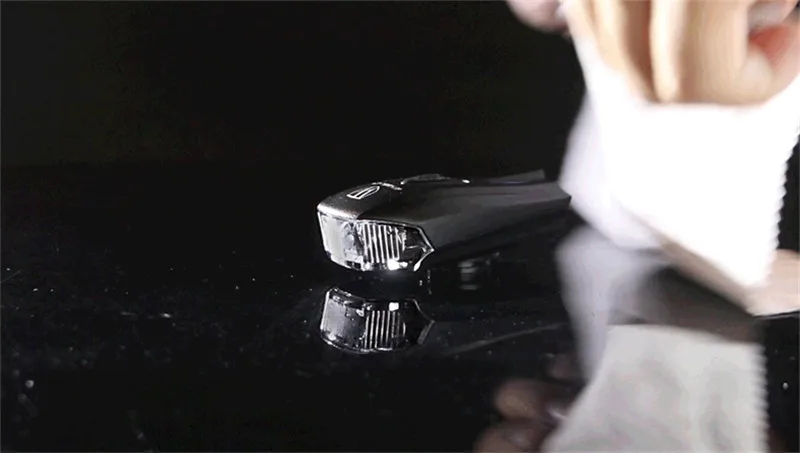 Discount WHEEL UP 2019 LED USB Rechargeable Bike Light Front Bicycle Head-lights Waterproof MTB Road Cycling Flash-light Touch Night Safe 7