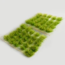 Modelo a escala de arquitectura, hierba Tuft, aguja, arbustos, materiales de construcción