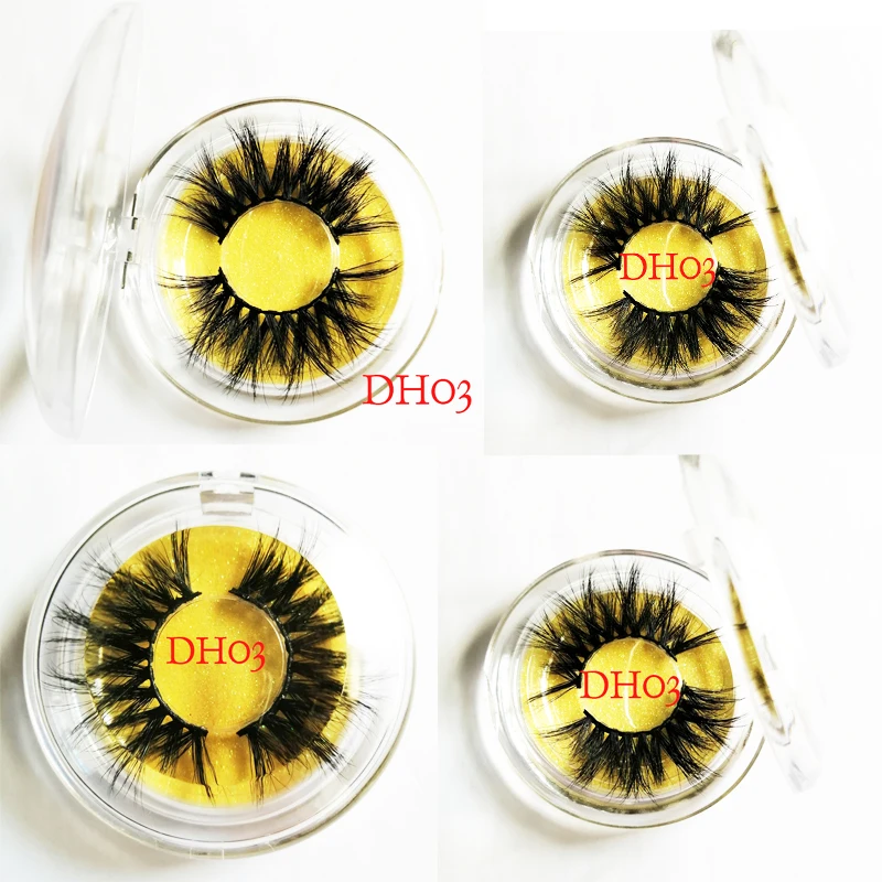 

3d Mink Hair Fake Eyelash 100% Thick real mink HAIR false eyelashes natural Extension fake Eyelashes DHL free shipping 04