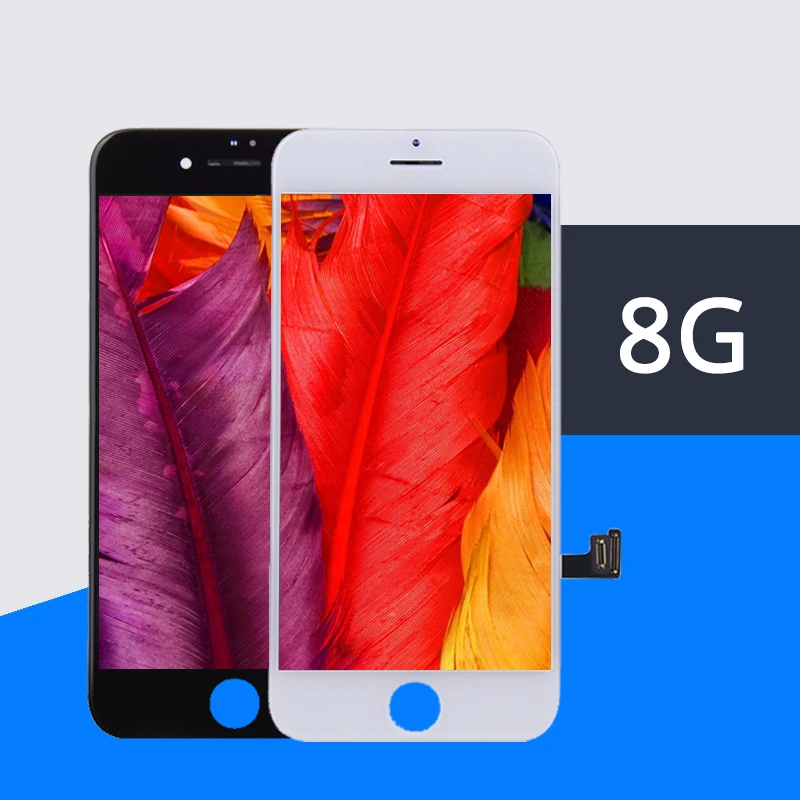 

10PCS Grade AAA+++ Display LCD For iPhone 8G LCD Digitizer 3D Touch Screen Assembly Replacement Display LCD Free Shipping DHL
