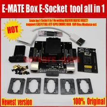 NEW E-MATE box Emate box E-Socket 6 in1 No welding BGA169E BGA162 BGA221 support Medusa Pro box /UFI/ATF/EASY JTAG Plug/RIFF BOX