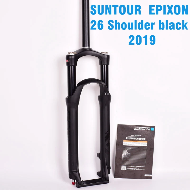 SR SUNTOUR Велосипедная вилка EPIXON 26/27,5/29er 100 мм для горного велосипеда, велосипедная амортизирующая передняя вилка, дистанционная подвесная вилка