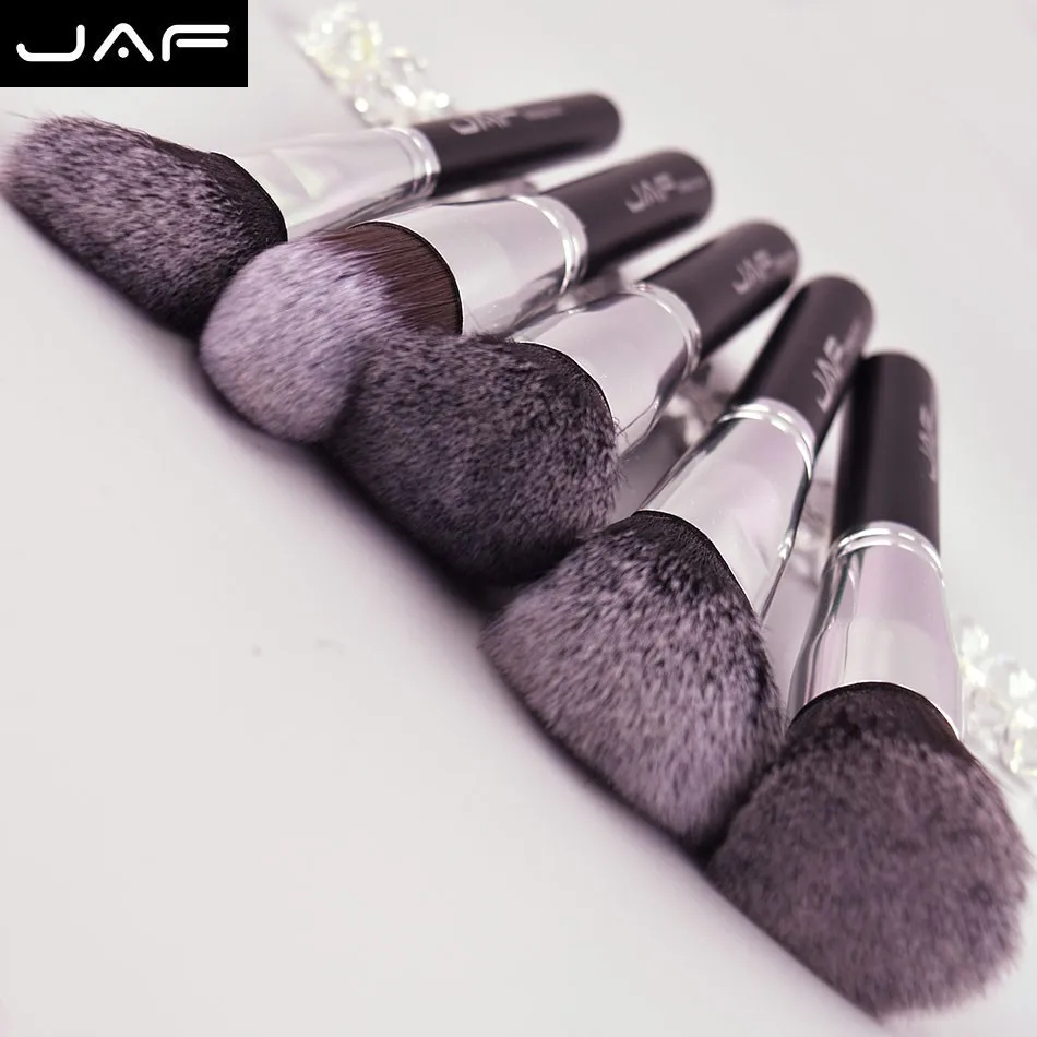 JAF Vegan, 24 шт., Профессиональные кисти для макияжа, супер мягкий синтетический таклон, набор инструментов для макияжа художника, J24SSY-OPP