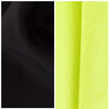 Nasinaya платье для фигурного катания топы с юбкой Индивидуальные соревнования льда юбки для конькобежцев для девочек женщин детей представление - Цвет: black yellow green