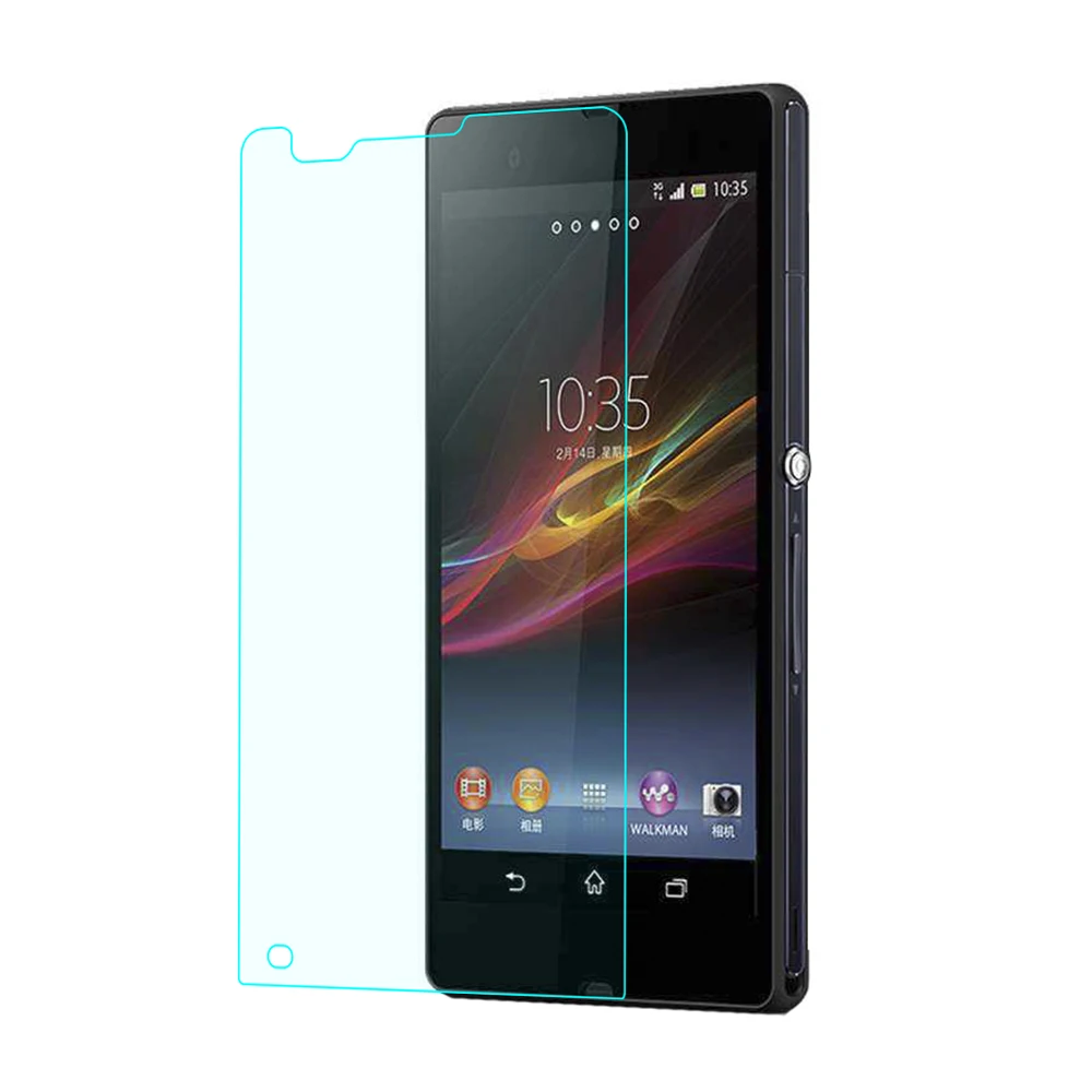 Защитное стекло закаленное для Sony Xperia M2 M4 Aqua M5 E4G ZR M36H M35H S36H XPL S39H XPC|Защитные стёкла