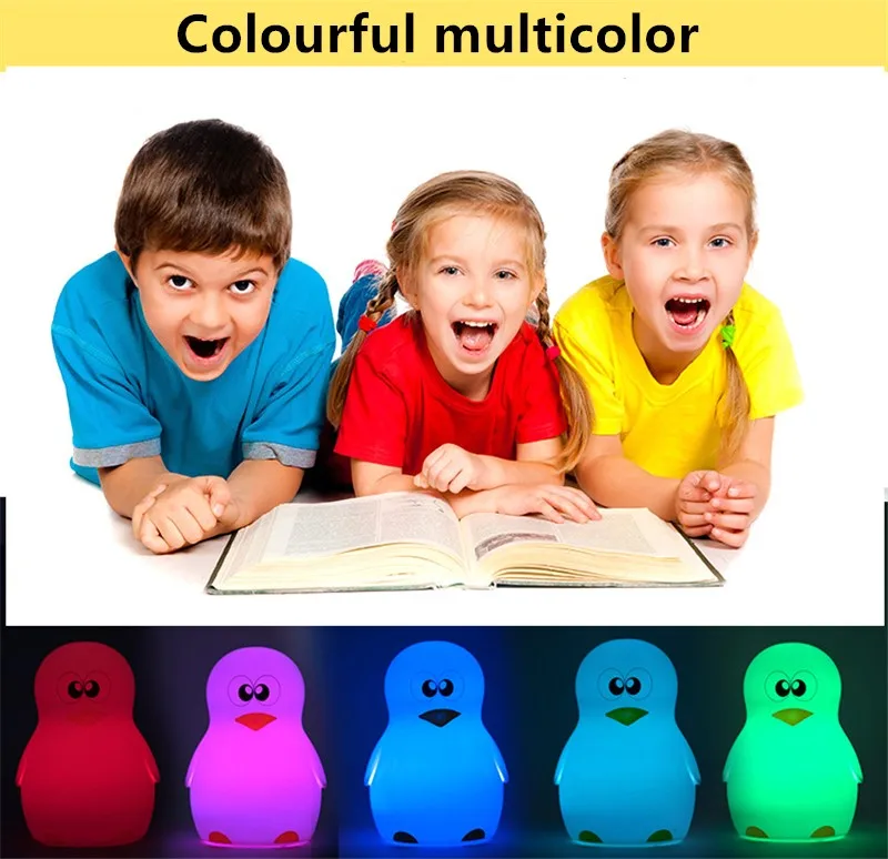 Penguin silica gel lamp (6)