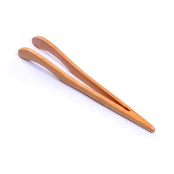 

200pcs/lot Hot Sale 17.5cm Natural Bamboo tea clip Handmade Carbonize tea Tweezer scoop Top Grade Chinese Bamboo Tea Sticks