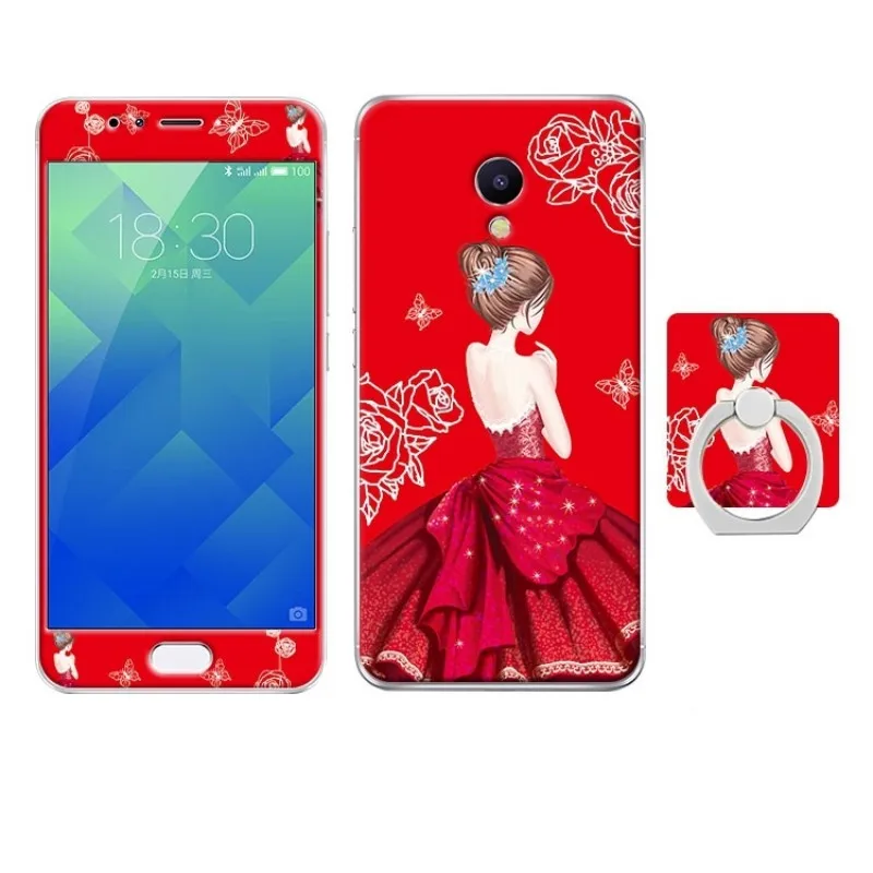Meizu M5s case cover glass screen protector  (23)