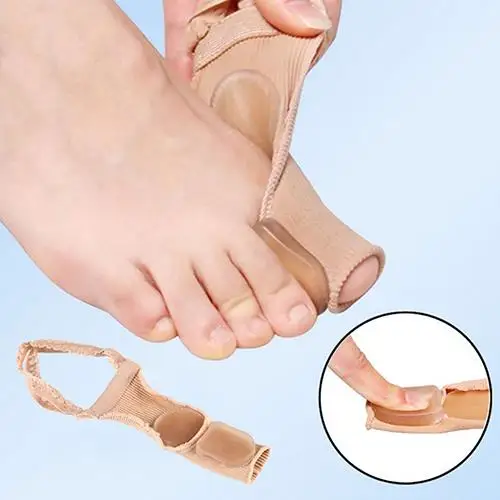 

New Sell 1 Piece Soft Toe Separator Straightener Bunion Pain Relief Foot Care Splint Strap