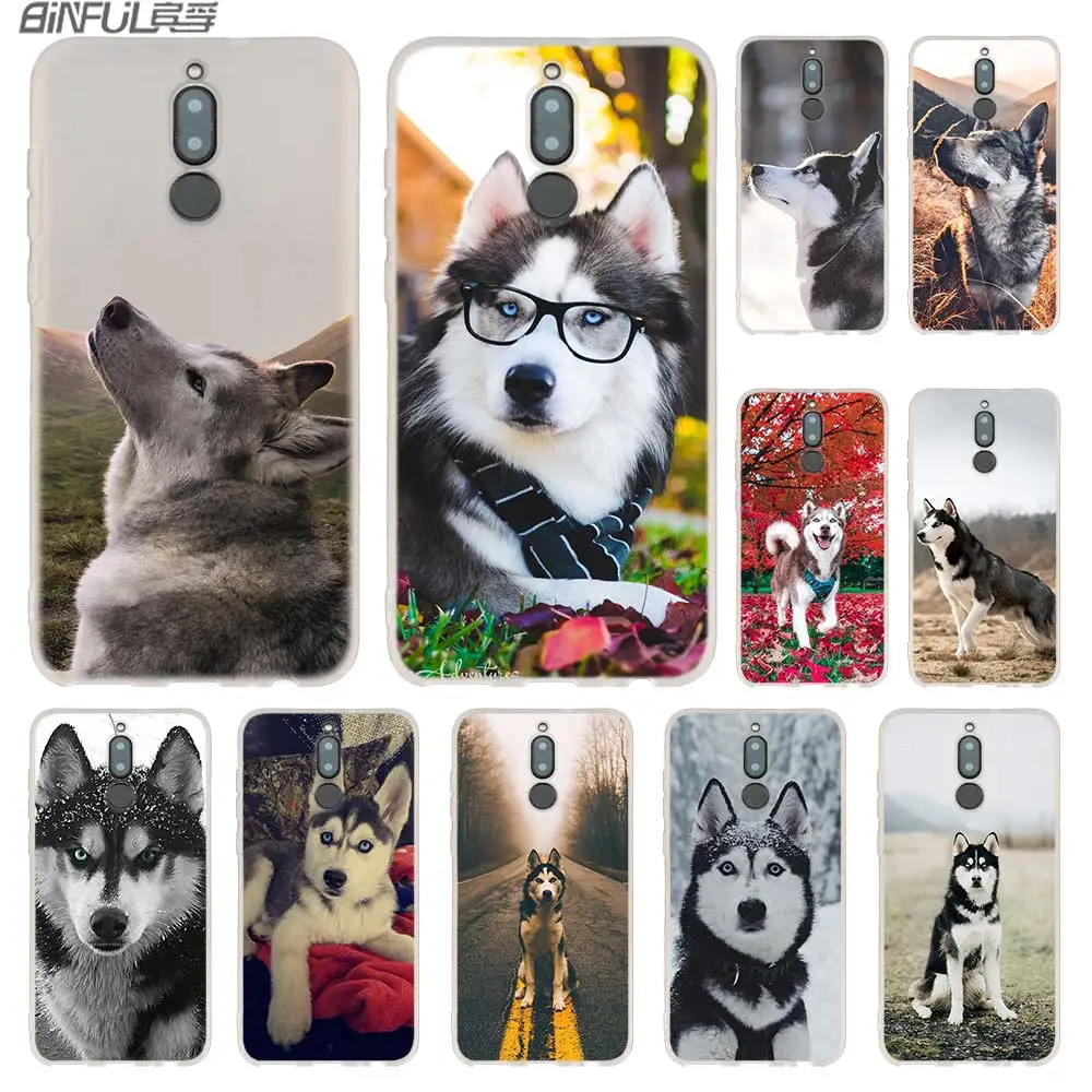 Alaskan Malamute Phone Cases For Huawei Mate 30 20 10 Lite Pro soft Silicone Cover Y9 2019 2018 Nova 5T 5i 4 5 | Мобильные телефоны