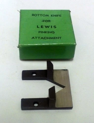 

Sewing Machine Parts for LEWIS Pinking Attachment Bottom Knife Part# 119-24