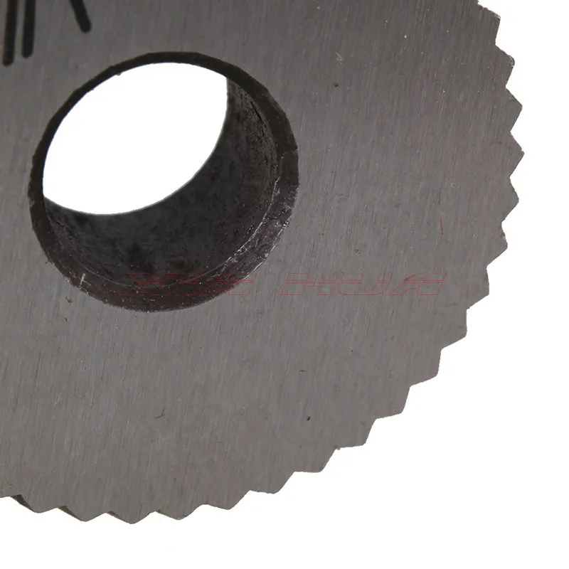 Pair of 1.5mm Gear Hob Wheel Knurled Wheel Knife Textured Knurled Lathe Embossing wheel Machine Tools Accessories
