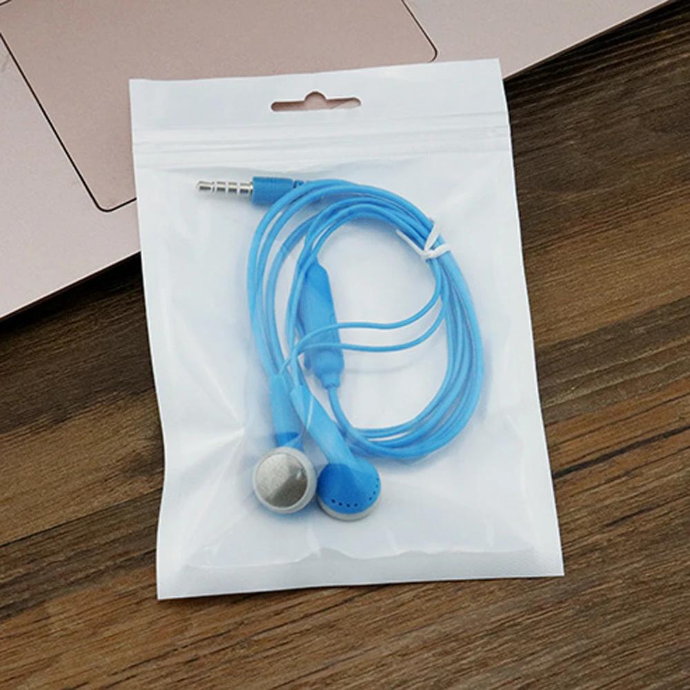 Qijiagu 10 Pcs Di Telinga Berkabel Earphone Earphone Headset Ponsel Pintar dengan Mikrofon untuk Android iPhone Handphone Xiaomi