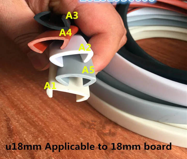 5 м Мебель кромка проект ленты tochtstrip применимо к 16 мм-18 мм доска кромкооблицовочные Esponja acustica epdm u