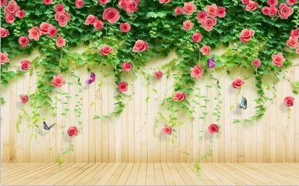 3D Шторы для Гостиная натуральный Книги по искусству зеленый цветок пользовательские Шторы Мода декор украшения дома для спальни