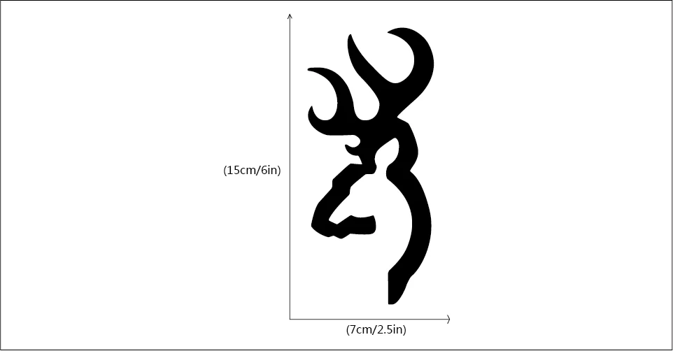 Креативный Олень Охотничий автомобиль наклейка креативный мультфильм животное виниловая Автомобильная декоративная наклейка