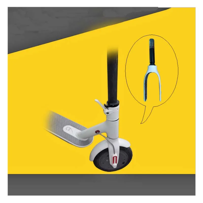 

XIAOMI M365 scooter Front alloy fork Black White Fork electric scooter repair replacement m365 Mijia scooter parts