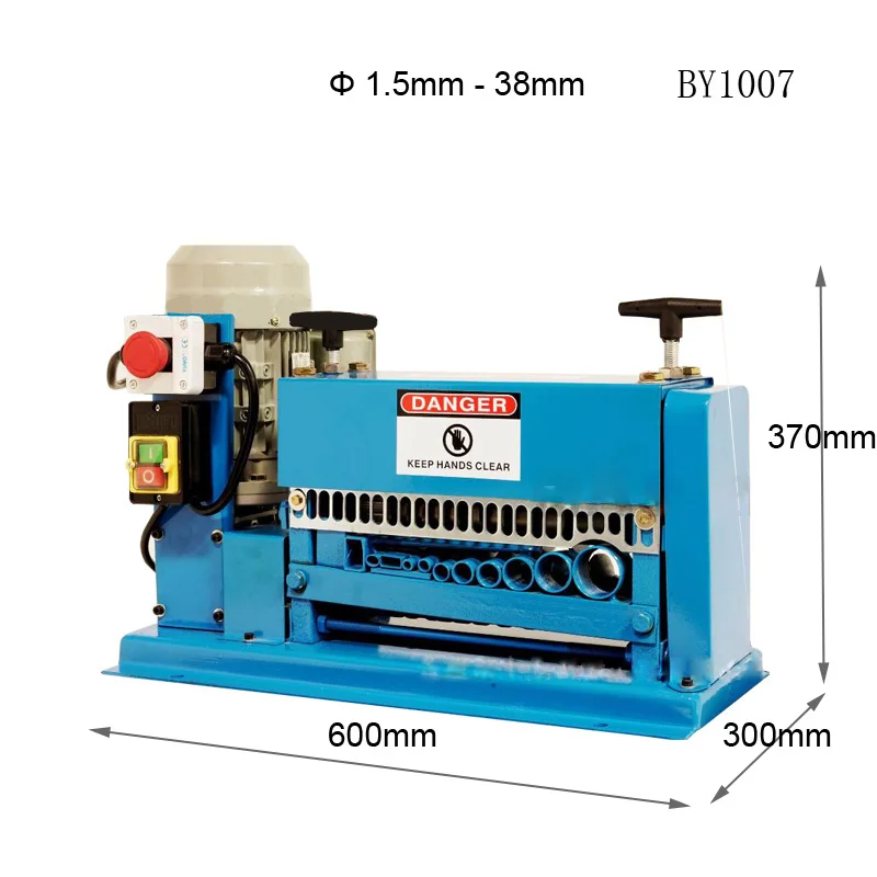 Горячая настольный лом медный провод зачистки машина рециркуляции кабеля пилинг машина