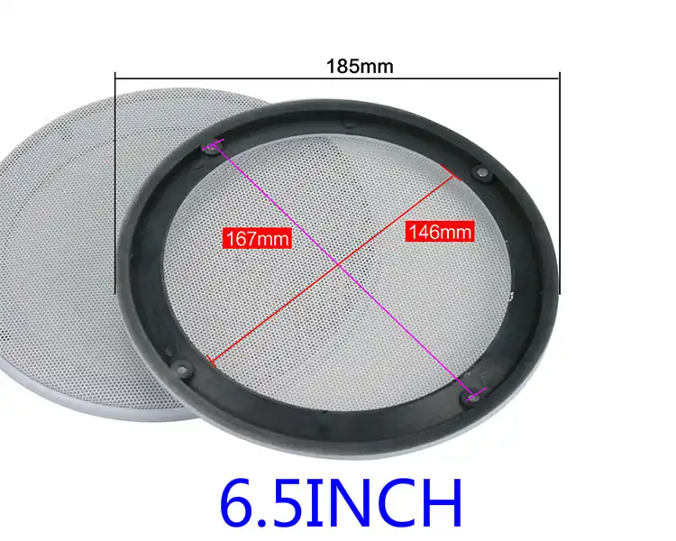 Ghxamp 2pcs 4 Inch 5 Inch 8 Inch Car Ceiling Speaker Grill Mesh Enclosure Net 6 5 Inch Protective Cover Subwoofer Diy Abs White Abs Diy Abs Coverabs Enclosure Aliexpress