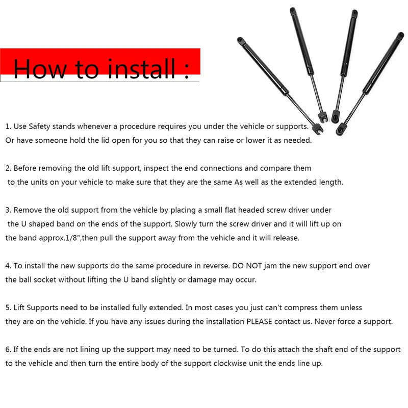 4 шт./компл. двигателя автомобиля держатель капота+ заднее крепление багажника Лифт поддерживает газовые стойки багажника для Jeep Grand Cherokee Chrysler 300 2005-2008