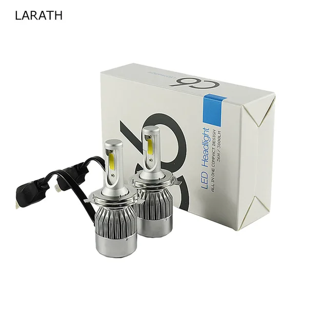 2017 Auto C6 Led ampoules H7 Led Lampe 6000 k Bonne Qualité H7 Voiture