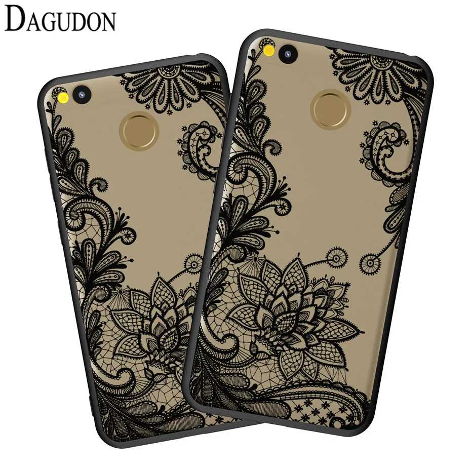 

DAGUDON Phone cases for Xiaomi redmi 4X Lace PC Cover Ultra Slim Coque Fundas Case For Xiaomi redmi 4X Mandala henna floral Case
